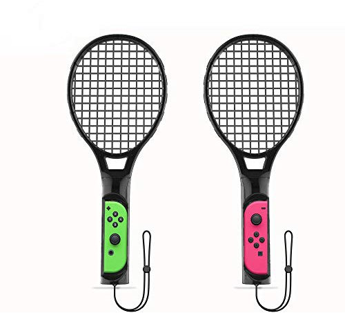 OSTENT 2er Pack Tennisschlägergriff Controller Halter für Nintendo Switch Joy-Con
