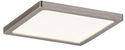 Paulmann 929.53 LED Einbaupanel Areo IP23 eckig 8W 3000K Nickel matt