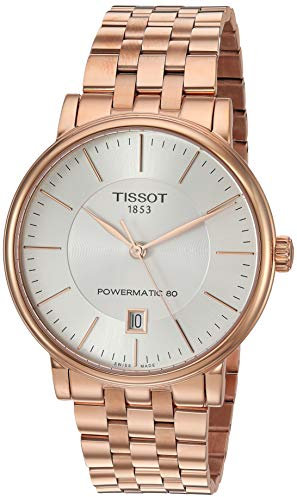 Tissot Men's Analogue Swiss Automatic Watch with Stainless Steel Strap T1224073303100