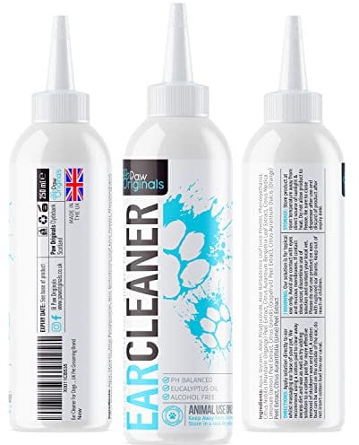 Ear Cleaner For Dogs Wash - Stop Itching, Bad Ear Odour Smell & Head Shaking - Anti Viral Formula - Recommended By UK Vets - 250ML - Made In The UK - From The No 1 UK Pet Grooming Brand