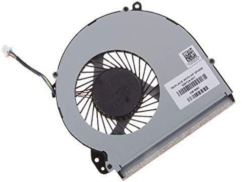 Tenlacum Ventola di raffreddamento CPU per notebook HP 17-X 17-Y P/N 856682-001 856681-001