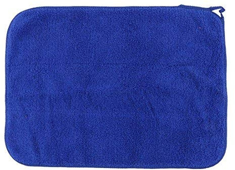 Microfibre Kitchen Washing Up Bowl Table Dust Cleaning Towel Cloth Wash Mitt Blue