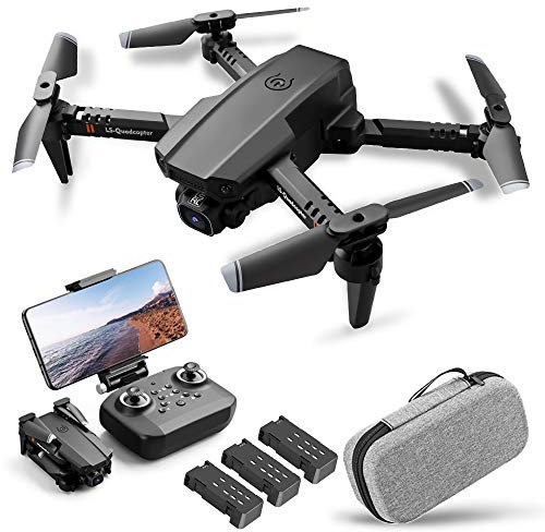 Drone with Camera 1080P Camera Track Flight Gravity Sensor Gesture Photo Video Altitude Hold Headless Mode RC Quadcopter for Adults Kid