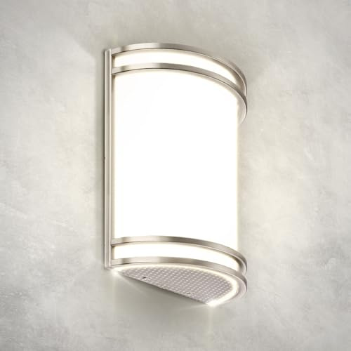 ASD Indoor LED Wall Sconce Lights, Brushed Nickel 3000/4000/5000K ETL