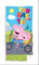 Carbotex Baumwolle Badetuch 70x140 Peppa George Fahrrad