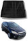 Kofferraumwanne Laderaumwanne für Ford Focus mk2 2004-2011 Turnier Gummi Schwarz