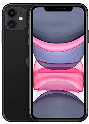 Apple iPhone 11, 128GB, Nero - Sbloccato (Renewed Premium)