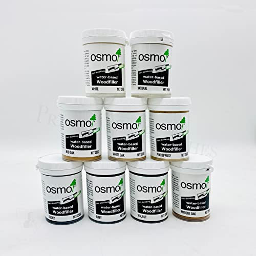 Osmo Wood Filler - Interior Coloured Filler - 250g (Mid Oak)