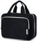 Narwey Trousse de Toilette de Voyage à Suspendre Femmes Trousse de Maquillage Organisateur Accessoires Toilette Sac de Toilette (Noir(Grand))