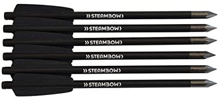 Steambow 6er Pack 5,5 Zoll Bodkin Armbrustbolzen für AR-6 Serie