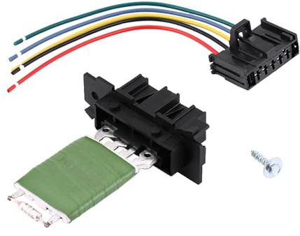 Résistance de Ventilateur de Ventilateur de Moteur de Chauffage avec Faisceau de Prise de Réparation de Câblage pour Grande Punto Qubo,Autres accessoires