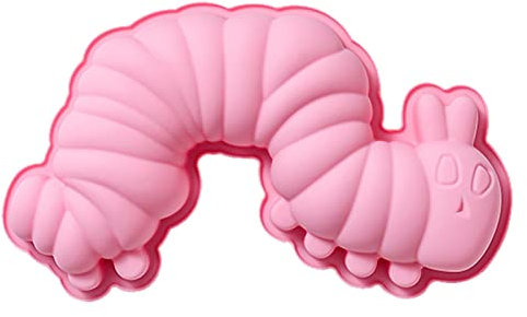 BAOK Raupe Kuchenform – Raupe Wachsform – Kochwerkzeug Backen Mousse Schleifen Backform Silikonform zum Bellen