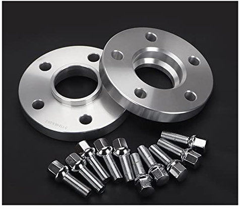Radschrauben 2 Stücke Auto Spurverbreiterungen Adapter Für Benz Für Viano Für W203 Für W211 12/15/20mm PCD 5x112 CB 66,5 Für Coupe W207 M14x1,5 Spurverbreiterung (Größe : 20mm)