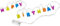 2x LED Lichterkette Happy Birthday Geburtstag Beleuchtung 14818