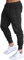 VIGVAN Jogginghose Herren Sporthose Baumwolle Trainingshose Fitness Hose Lang Freizeithose Slim Fit Joggers Pants (L, Schwarz-4)