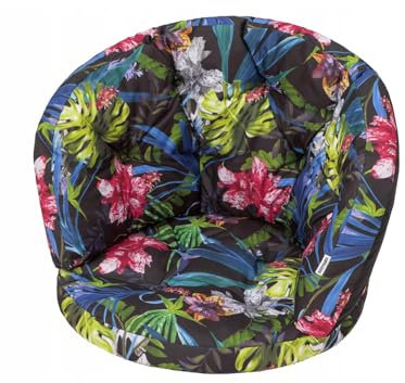 shivler Polster Kissen Rattanstuhl Rattan Auflagen Rattankissen Gartenkissen Gartenmöbel Kissen für Rattansessel (Bunte Bläter,)