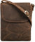 STILORD 'Ellis' Handytasche zum Umhängen Leder Brustbeutel Kleine Ledertasche Umhängetasche für Smartphone und Geldbörse Cross-Body Bag XS Vintage Leder, Farbe:colorado - braun