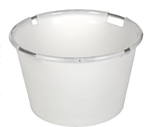 Aufbewahrungswanne 80 Liter | Transportwanne für jegliche Materialien | Mörtelwanne mit vielen Anwendungsbereichen | Spezialbehälter | Baukübel für Beton und Putz | Bottich für Baustoffe