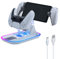 Mcbazel RGB Station de Chargement pour PS Portal Remote Player, Support de Charge Vertical Chargeur Manette, 14 Effets Lumières RGB pour PS Portal Remote Player/PS5 Controller