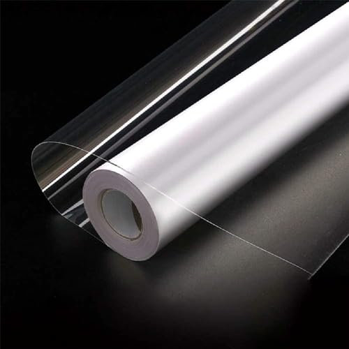 Hode Vinilo Transparente Adhesivo 40x1000cm, Vinilo Adhesivo Muebles Cocina Transparente Protector Pared, Papel Pintado Autoadhesivo para Muebles Cocina Paredes