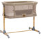 Fillikid Beistellbett Air Exklusiv | Ab Geburt nutzbar, 6-fach höhenverstellbar, 80x45 cm Liegefläche | Netzstoff für optimale Luftzirkulation, 4 Rollen für flexible Nutzung | Inkl. Befestigungsgurt