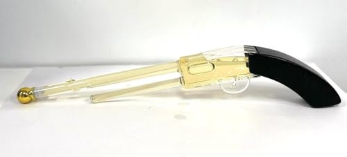 Special Distiller Bottiglia a Forma di Fucile con Grappa, 2 Centiliters, Oro, Bottiglia Regalo, Fucile con Liquore, Gift Ideas