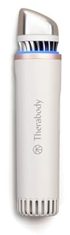 Therabody TheraFace Depuffing Wand – Cold and Heat Skincare Treatment to Depuff and Glow; Beauty Wand, Face Roller and Eye Massager for Eye Puffiness, Dark Circles and Skin Radiance (White)