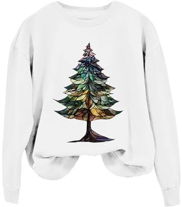 Generisch Sweatshirt Damen Pullover Elegant Rundhals Farbblock Damen Oberteile Locker Langarmshirt Taschen T-Shirt Damen Damen Pullover Große Größen Damen Oberteile Sexy Rot