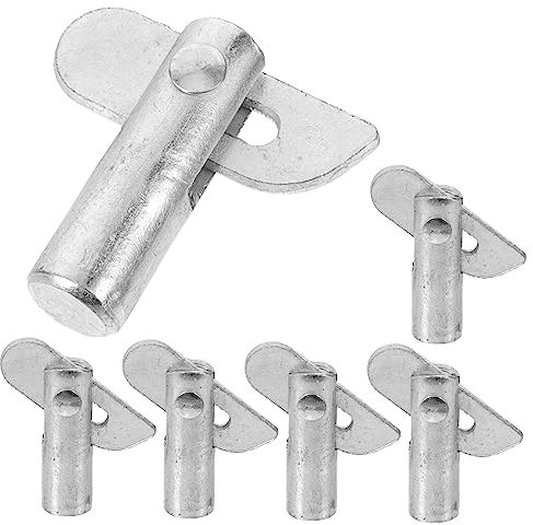 Verzinkt Gerüstverriegelungsbolzen, 8 Stück, 12x45mm für Gerüste