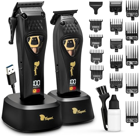 Fagaci Maquina de Cortar Pelo Hombre y Recortadora, Cuchillas DLC 12000 RPM