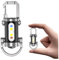 Mini linterna de llavero superbrillante de 1200 lúmenes, impermeable, 3 en 1, potente linterna con banco de energía y 3 modos, linterna LED ultrabrillante, para exteriores, camping