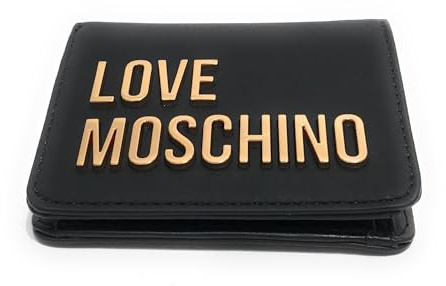 Moschino Geldbörse Damen Love, Jc5612 Black Gold, Taglia Unica, Casual