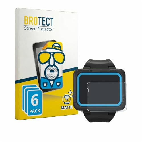 BROTECT Entspiegelungs-Schutzfolie für Shearwater PEREGRINE dive computer (6 Stück) Matte Displayschutz-Folie, Anti-Reflex, Anti-Fingerprint