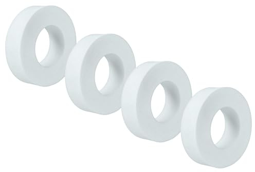 vhbw 4X Bürstenring kompatibel mit Dolphin X60, X90, Wave 100, Wave 30, Topstar Platin, WOLLY 40i, Z2C Poolreiniger