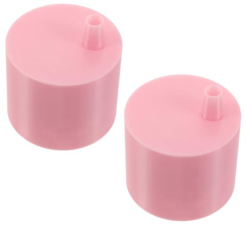 SKISUNO 2pcs DIY Snow Globe Tumbler Supplies Kit with Pink Plastic Funnel for Precision Crafting and No Mess Glitter Cup Making, and Beginners Gifts