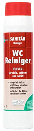 FRANKEN-Chemie WC-Reiniger Pulver (1kg Flasche) pulverförmiges Reinigungsmittel zur schonenden gründlichen Reinigung von WC-Becken, Urinalen, Bidet