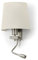 EXO lighting - applique liseuse tete de lit+ USB FIRENZE applique murale chambre E27 - lampe chevet murale IP20 - applique murale avec interrupteur - applique tete de lit - applique murale sin usb