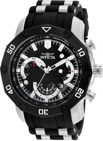Invicta Herren Analog Quarz Uhr mit Silikon Armband 22797