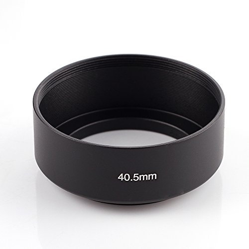FOTGA 40.5mm Schraube Berg Standard Metall Lens Hood Gegenlichtblende Sonnenblende für Canon Nikon Pentax Sony Olympus