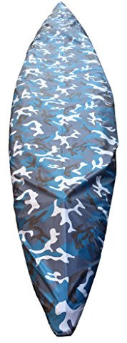 Perfeclan Bootsplane – wasserdichte, UV-beständige Abdeckplane für Schlauchboote, Kajaks & Kanus, Marine Camouflage, Ideal für Lagerung & Transport