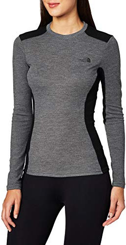 The North Face Easy Shirt TNF Medium Grey Heather-TNF Black L