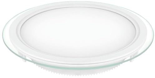 Downlight led redondo cristal 24w.fria