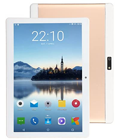 Tablet 10 Pollici Android 11, 2 GB 32 GB, Espandibile a 512 GB, Schermo 1080 IPS, Octa Core 1.6 GHz, Doppia Fotocamera, Bluetooth WiFi GPS Supportato, Telefonata 2G Tablet PC(Oro)