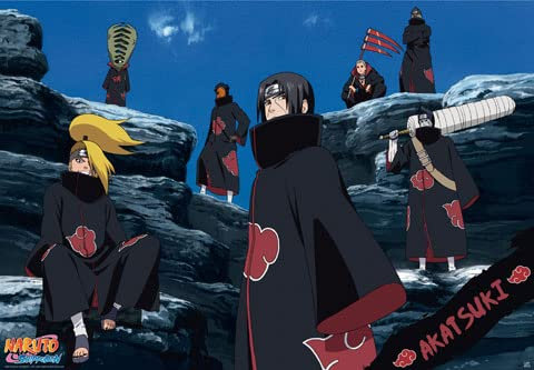 Naruto - Akatsuki - Manga Anime Poster Grösse 91,5x61 cm