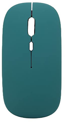 Cyrank Wireless Mouse, Slim Bluetooth Wireless Mouse Portable Mobile Optical Cordless with 3 Adjustable DPI Small Flat Mice for Laptop Pc Desktop(Green)