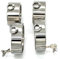 Edelstahl Handschellen Fußschellen für Paare, Extrem Bondage Hand Fuß Manschette Anklecuffs/Fußfesseln Sklave Fetisch Cosplay Erotische BDSM Sex-Toys,Men runden,Fuß