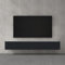 doporro TV Lowboard hängend Fernsehschrank Wohnzimmer | TV-Schrank hängend Fernsehtisch Fernsehschrank Hängeschrank 200cm