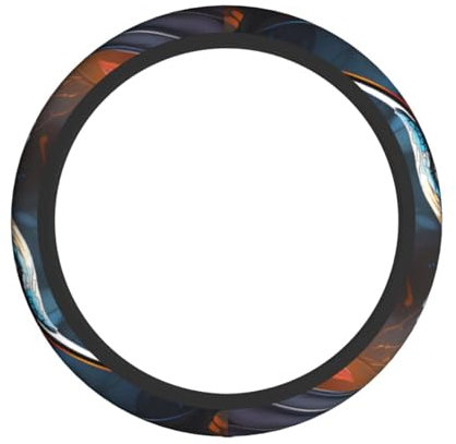 Lenkradschutz Kolibri Auto Lenkradhülle Premium Auto-Lenkradschutz Universalgröße Lenkradabdeckung Für LKW, Auto Zubehör, SUV, 38Cm