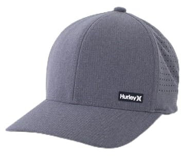 Hurley Herren Phantom Highline Baskenmütze, Dark Smoke Grey, L EU