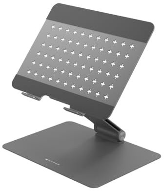HyperSpace™ Ergonomically Adjustable Laptop Stand - Space Grey
